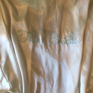 In Bloom “The Bride” wedding day robe, sz S